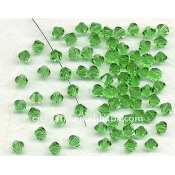 Wholesale Peridot Crystal Bicone beads,cheap bicone beads